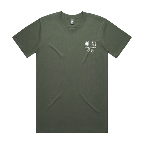 Riley Pearce - Footprints T-Shirt (Cypress)