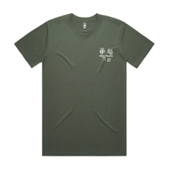 Riley Pearce - Footprints T-Shirt (Cypress)