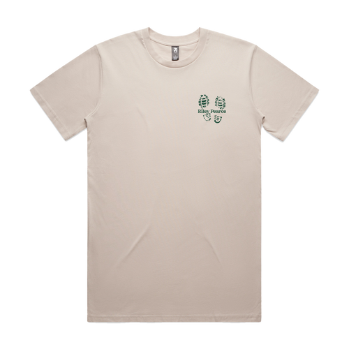 Riley Pearce - Footprints T-Shirt (Bone)
