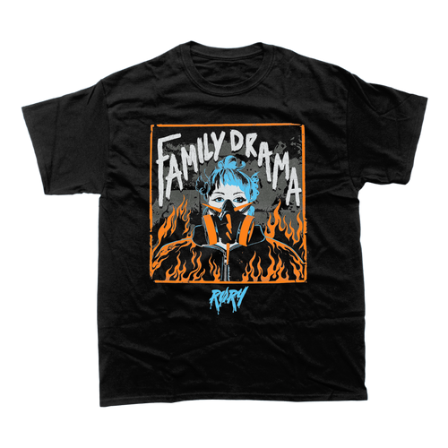 FAMILY DRAMA T-SHIRT (BLACK)