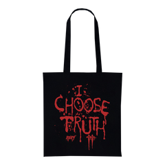 I CHOOSE TRUTH TOTE BAG (BLACK)