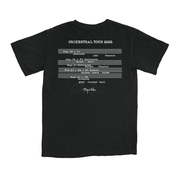Aus Orchestral Tour T-Shirt (Black)