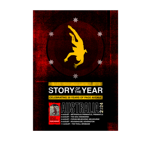 Story Of The Year | 2024 Tour Poster