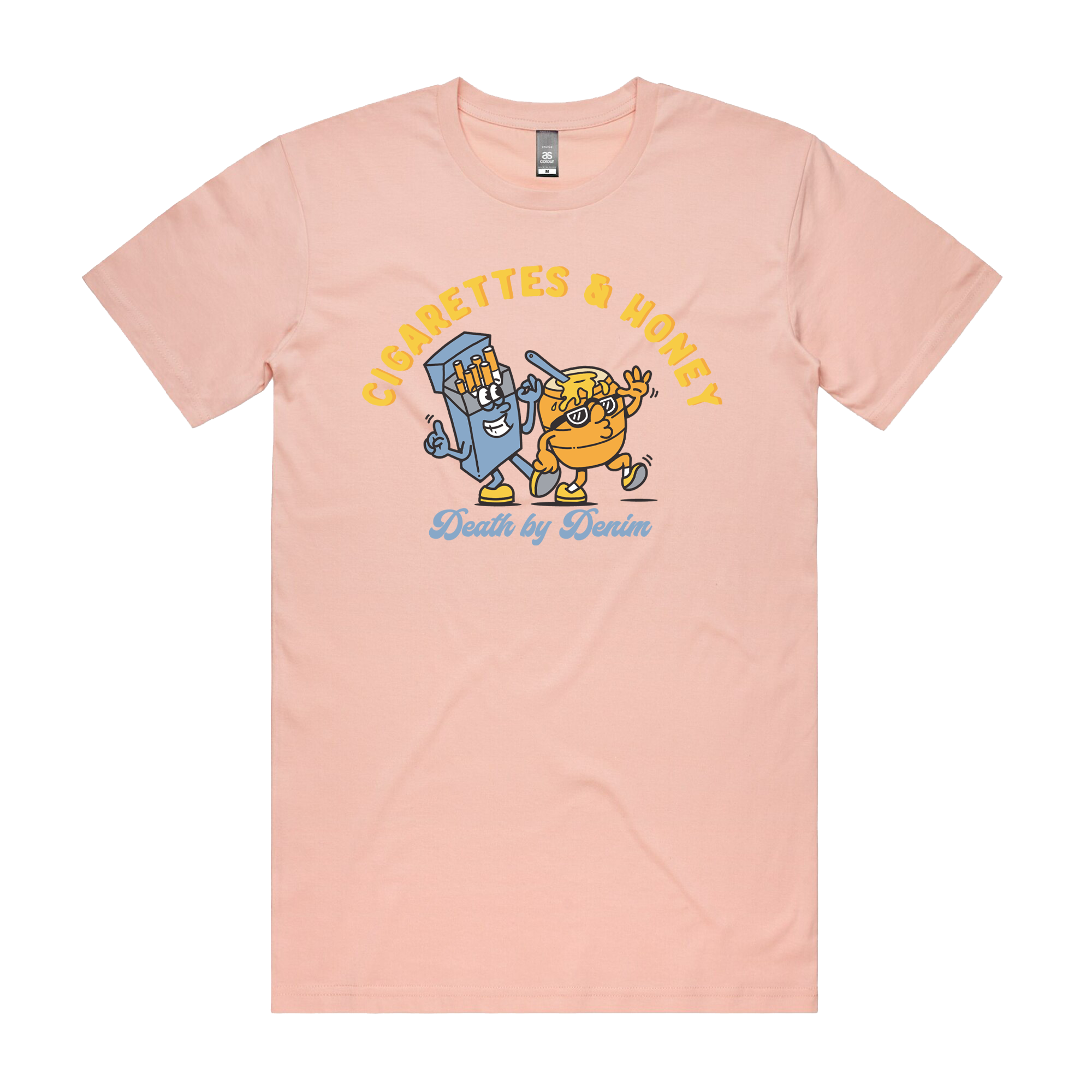 Death by Denim | Cigarettes and Honey T-Shirt (Pink)