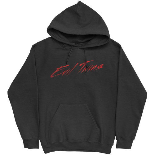 Evil Twins | Black Hoodie