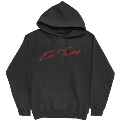 Evil Twins | Black Hoodie
