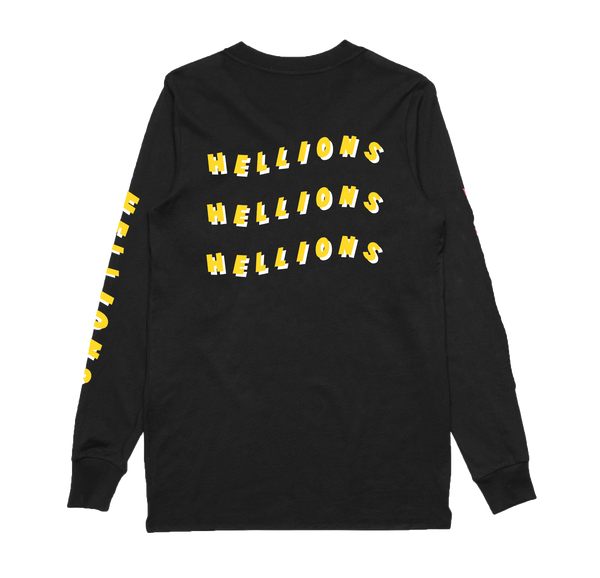 Wavy Long Sleeve | Yellow