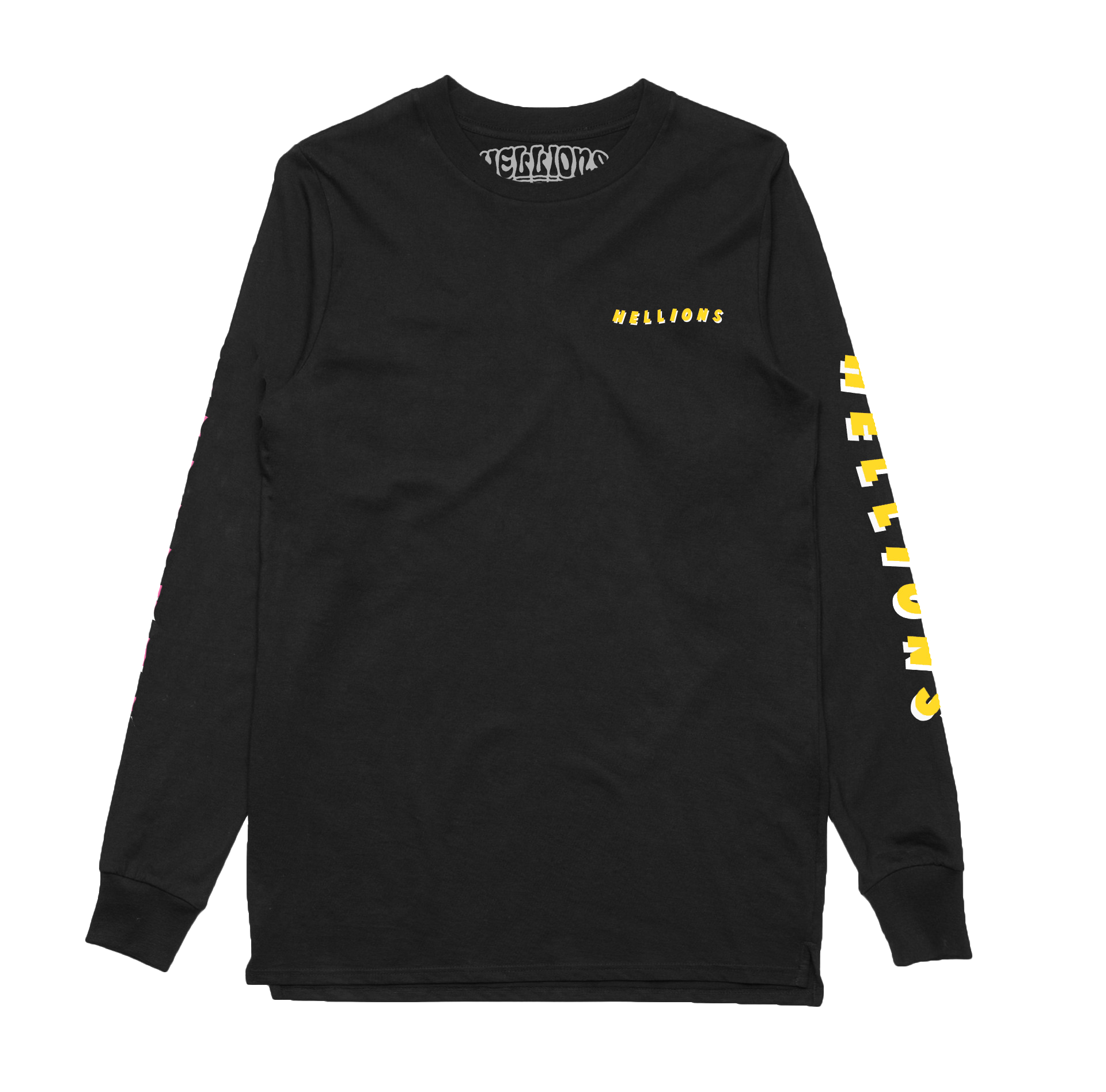 Wavy Long Sleeve | Yellow
