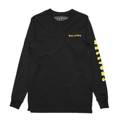 Wavy Long Sleeve | Yellow