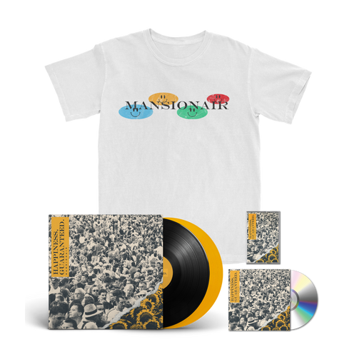 Mansionair | Smiley T-Shirt + Music Bundle