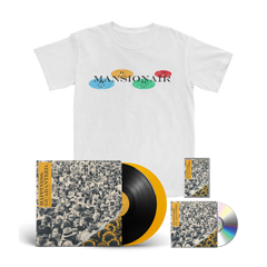 Mansionair | Smiley T-Shirt + Music Bundle