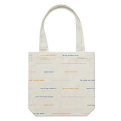 Too Peas | Slogans Tote Bag