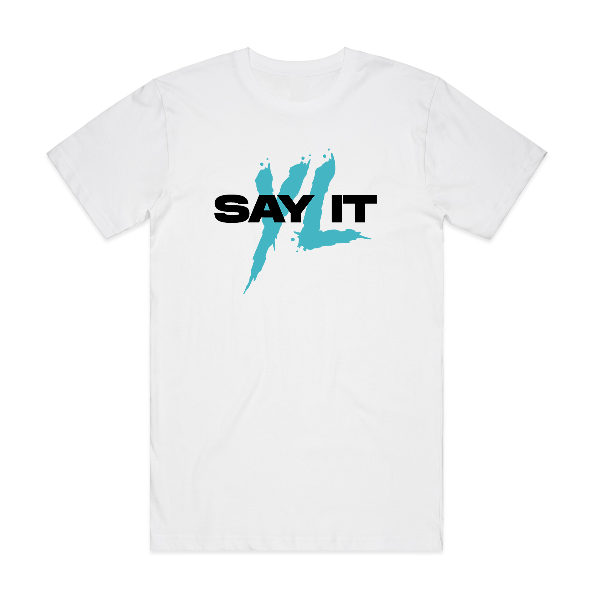 YL | Say It T-Shirt | White