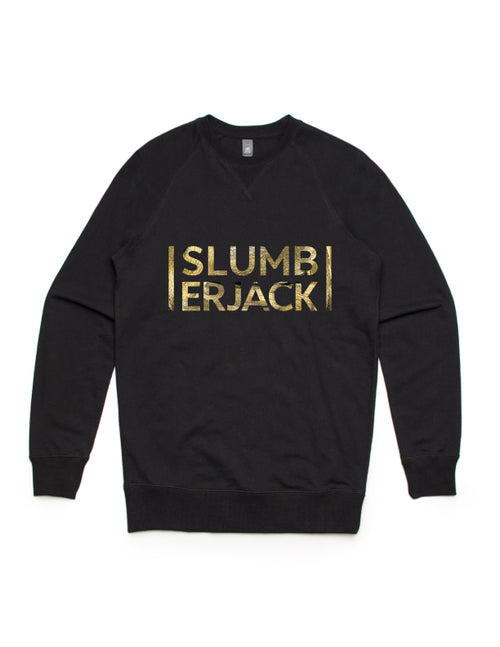 SLUMBERJACK | Gold Logo Crewneck
