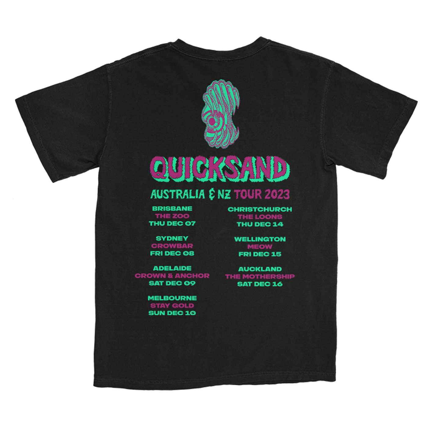 Quicksand - Aus/NZ Tour T-Shirt