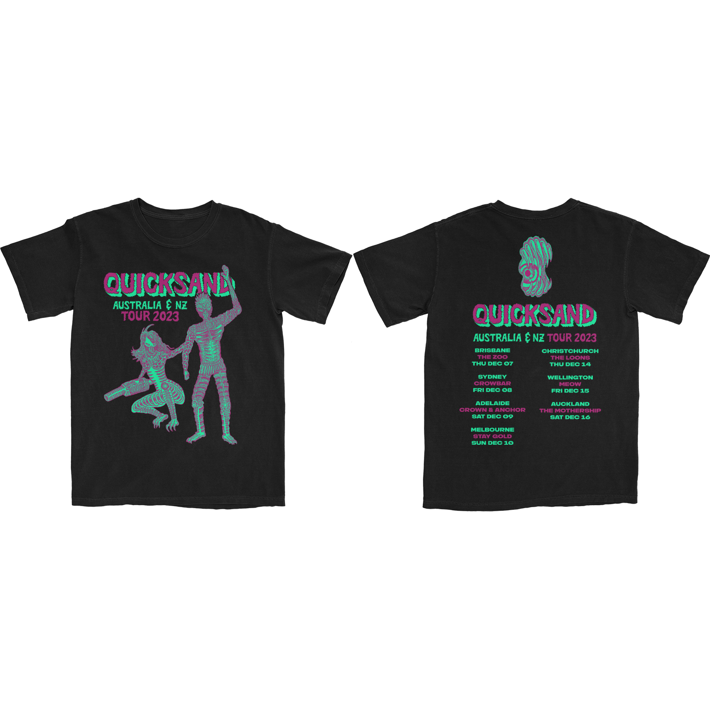 Quicksand - Aus/NZ Tour T-Shirt