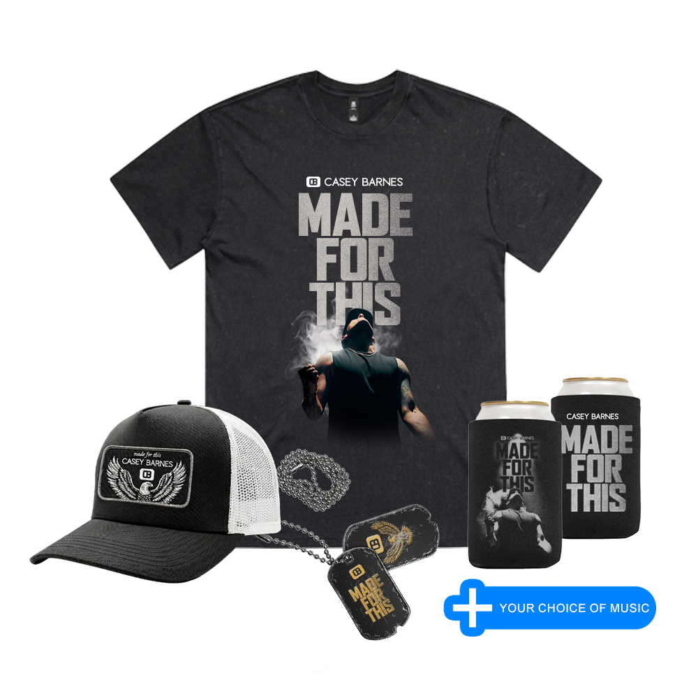 Casey Barnes 'Made For This' Merch Bundle (Unisex)
