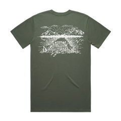 Riley Pearce - Footprints T-Shirt (Cypress)