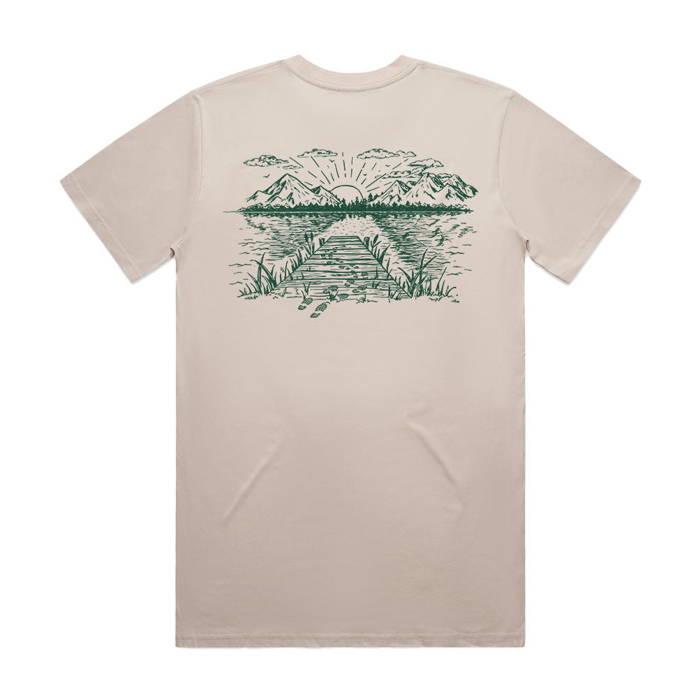 Riley Pearce - Footprints T-Shirt (Bone)
