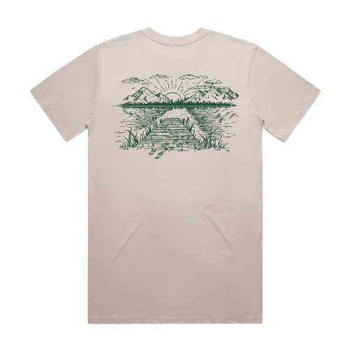 Riley Pearce - Footprints T-Shirt (Bone)