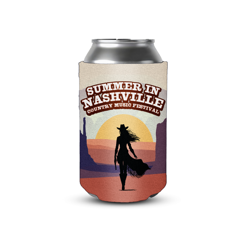 Summer In Nashville Stubby Cooler