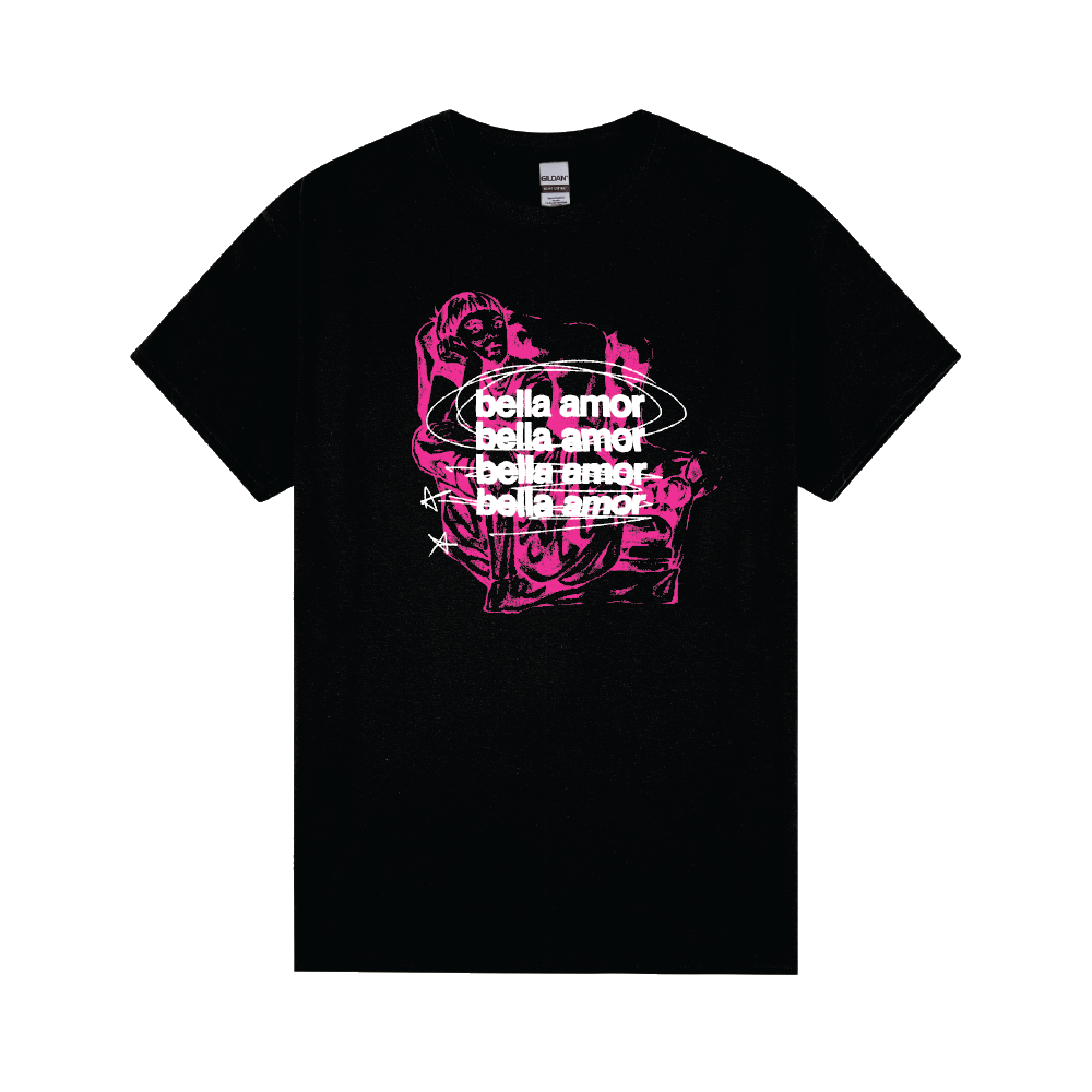 me on a couch tee (Black / Regular Fit)