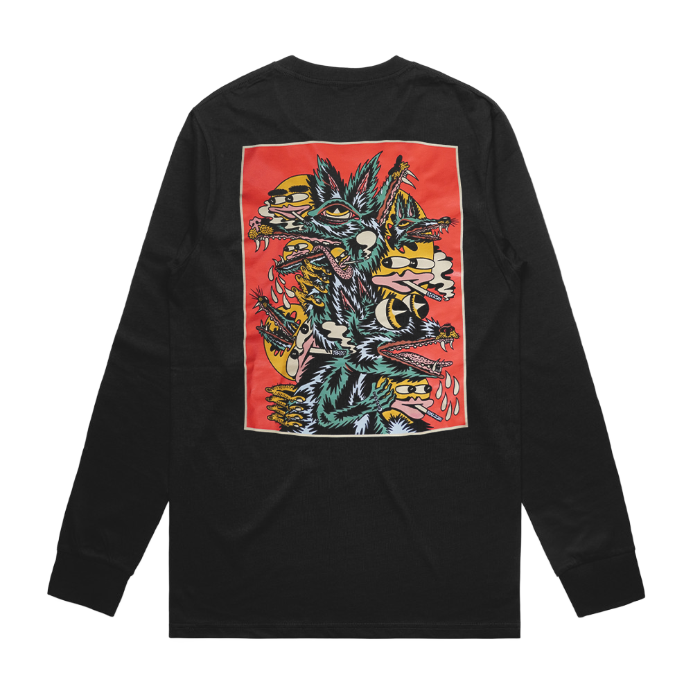 Nicotine Wolf Long Sleeve