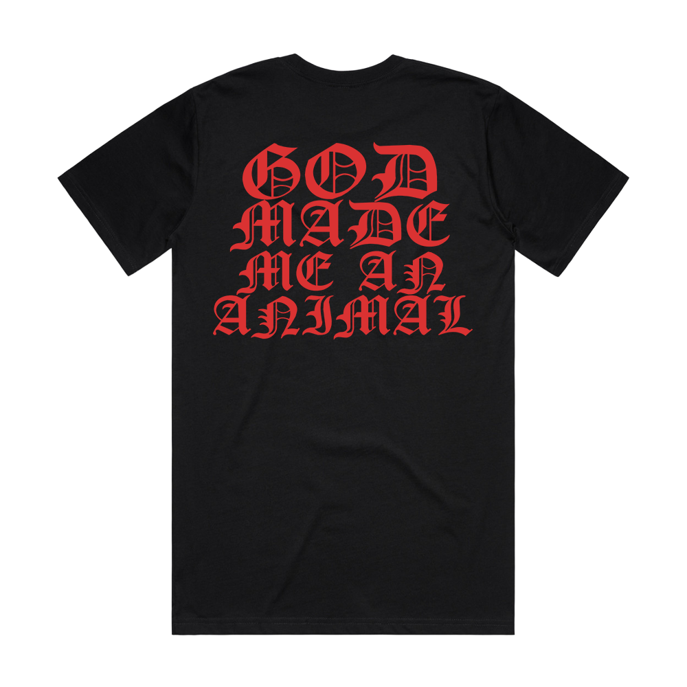 God Made Me An Animal Tee