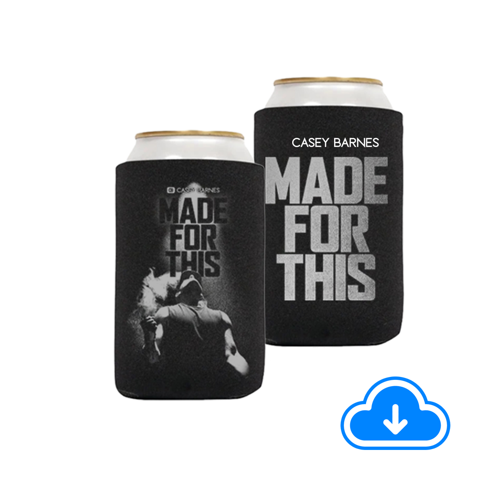 Casey Barnes Stubby Cooler w/ Digital Download