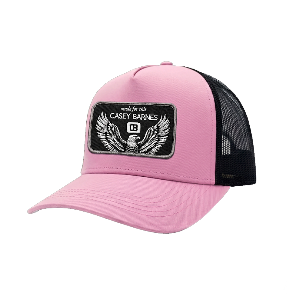 Casey Barnes Pink Trucker Hat