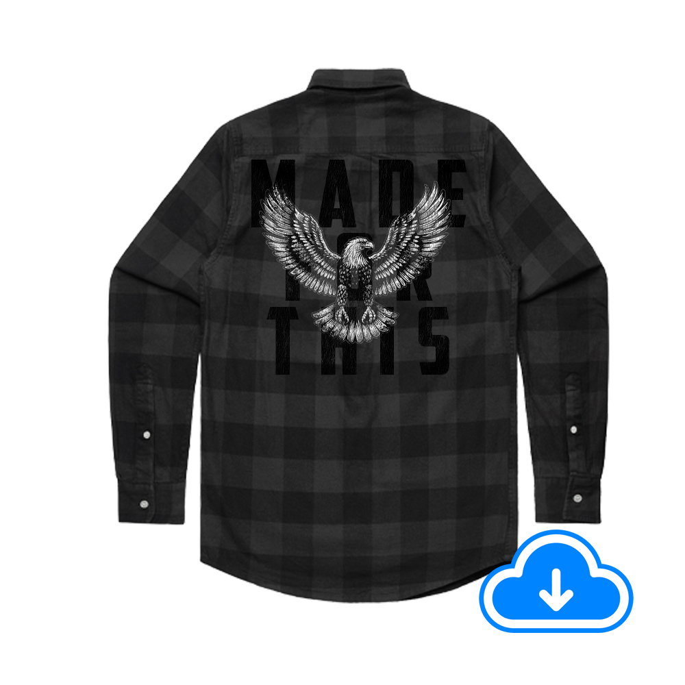 Casey Barnes Flannel Shirt w/ Digital Download