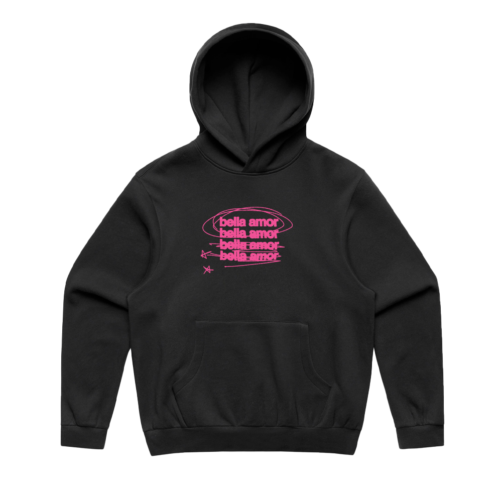 Bella Amor Logo Hoodie (Black)