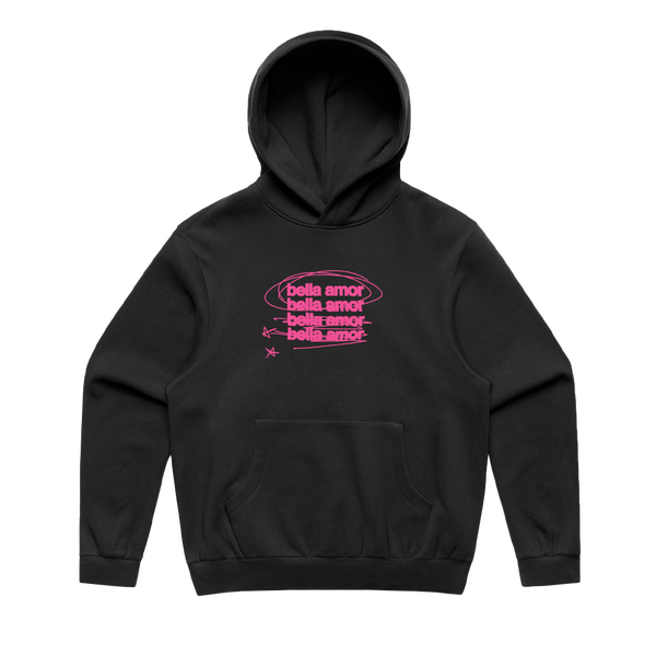 Bella Amor Logo Hoodie (Black)