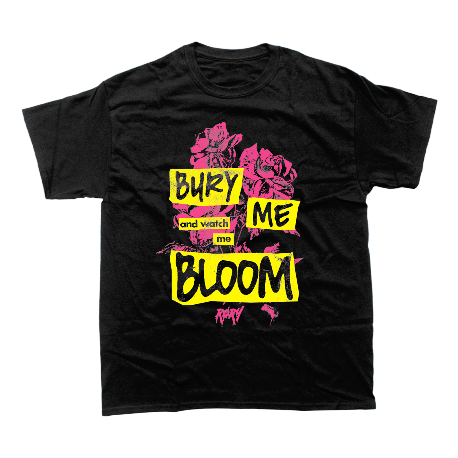 BLOOM T-SHIRT (BLACK)