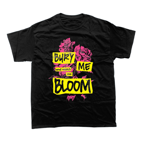 BLOOM T-SHIRT (BLACK)