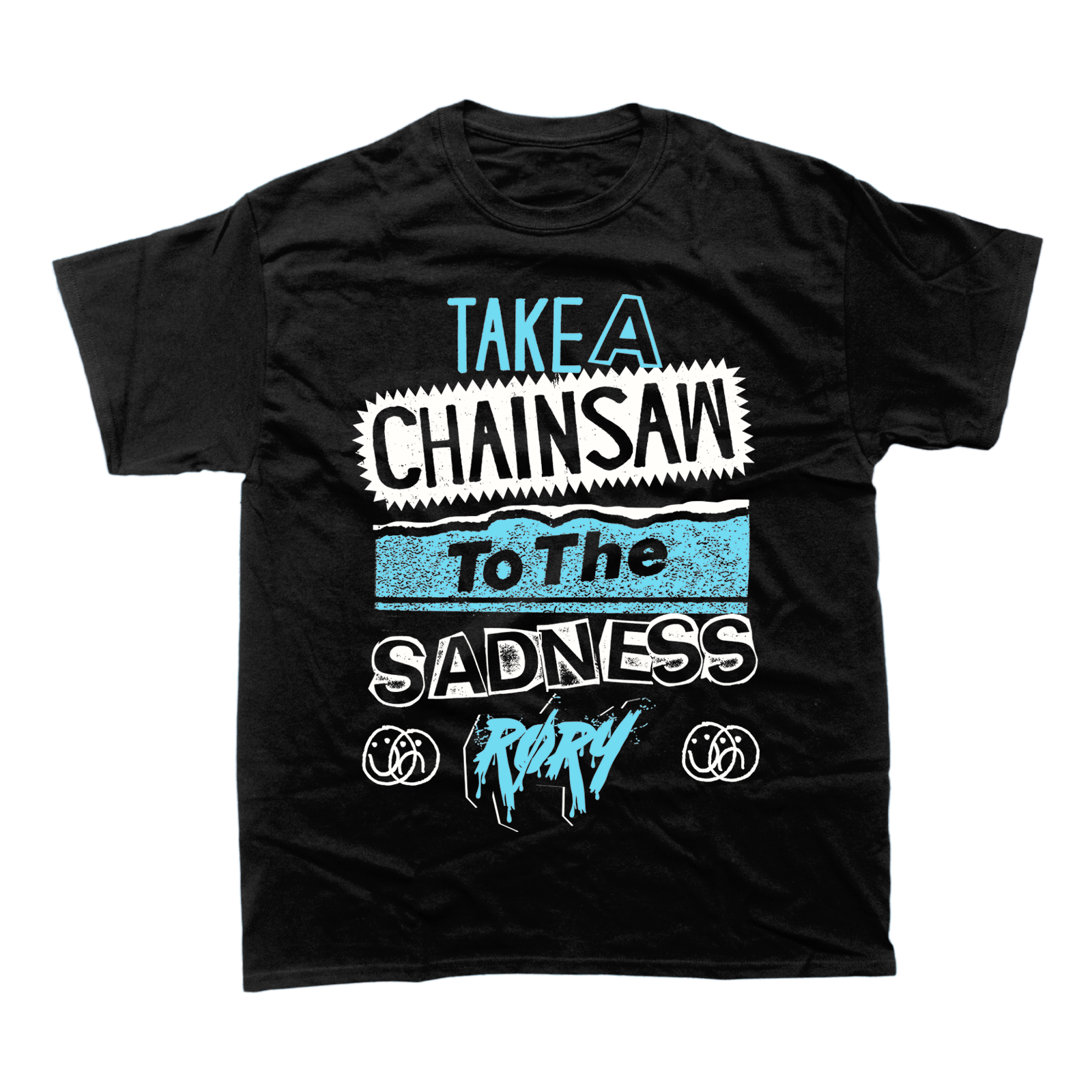 CHAINSAW T-SHIRT (BLACK)
