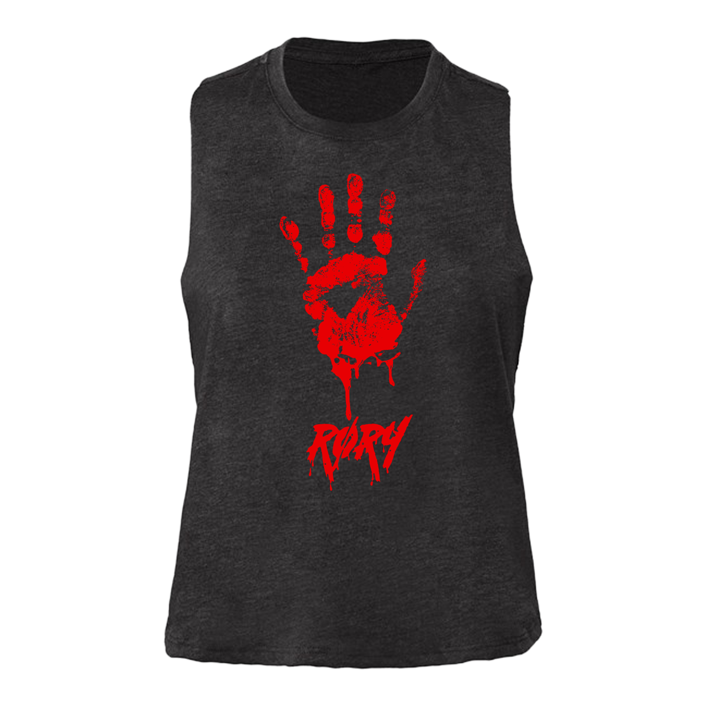 HANDPRINT TANK TOP (BLACK)