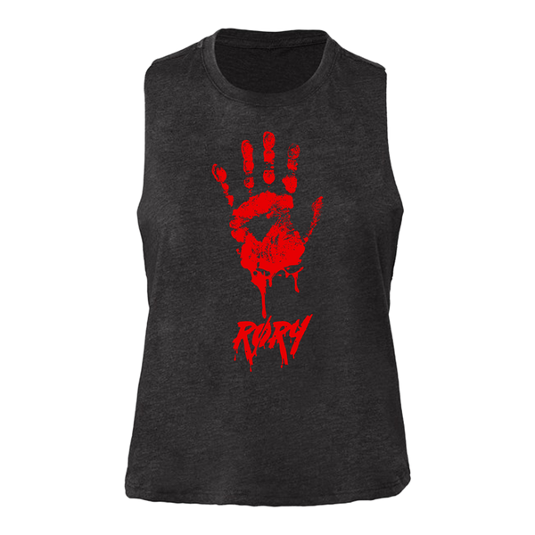 HANDPRINT TANK TOP (BLACK)