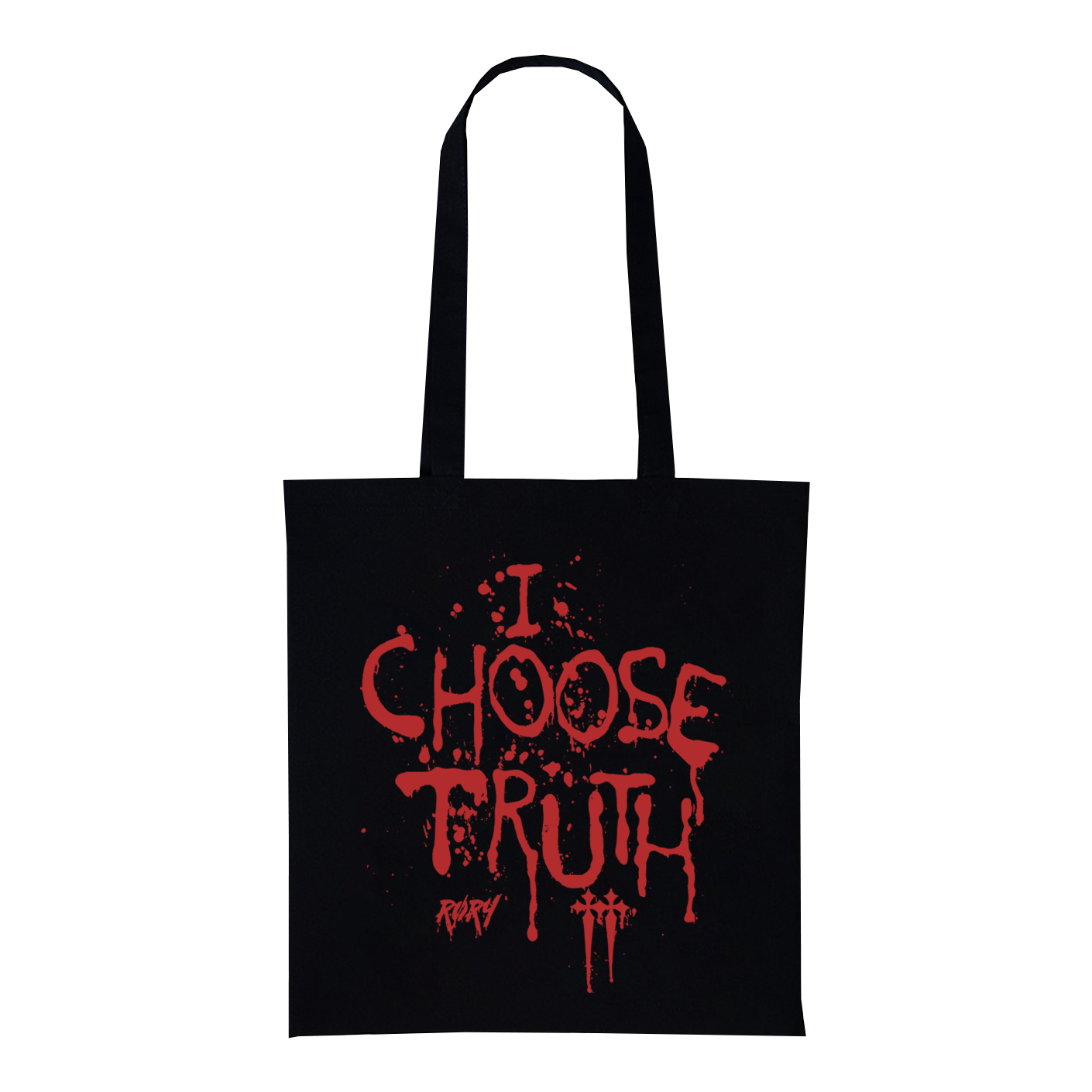 I CHOOSE TRUTH TOTE BAG (BLACK)