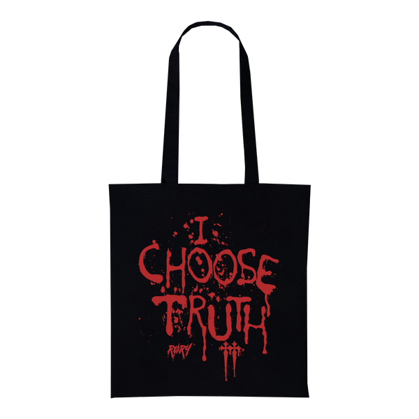 I CHOOSE TRUTH TOTE BAG (BLACK)