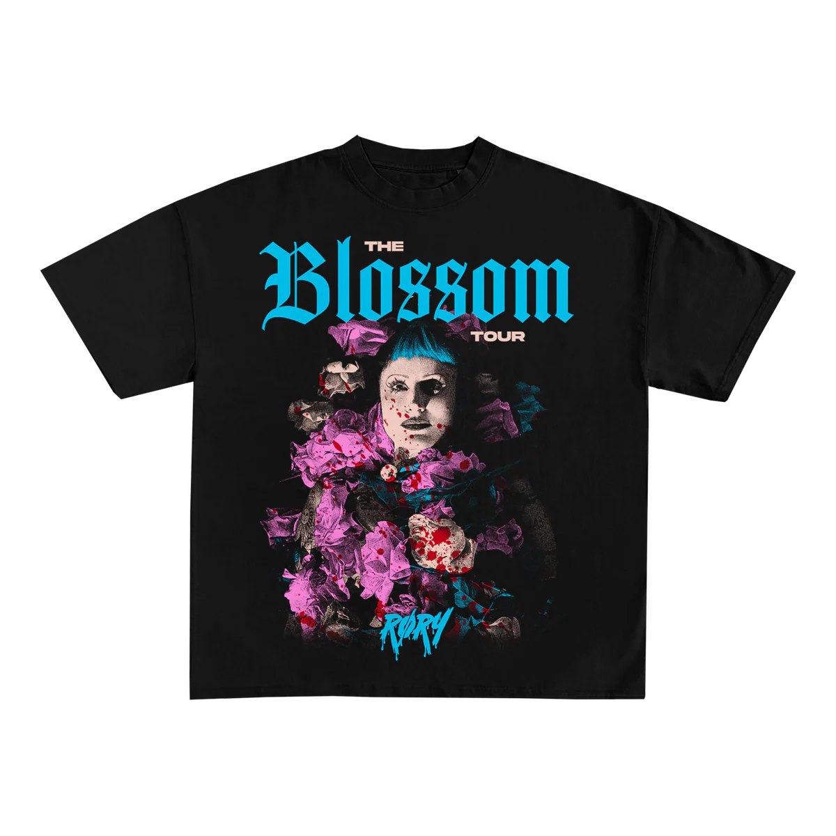 THE BLOSSOM TOUR T-SHIRT (BLACK)