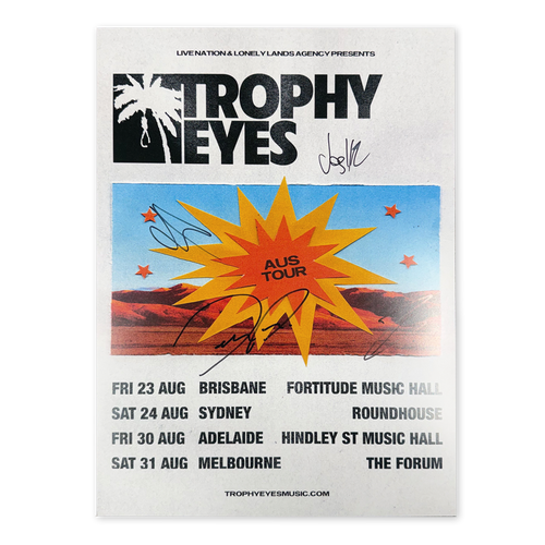 Trophy Eyes - Signed Tour Poster