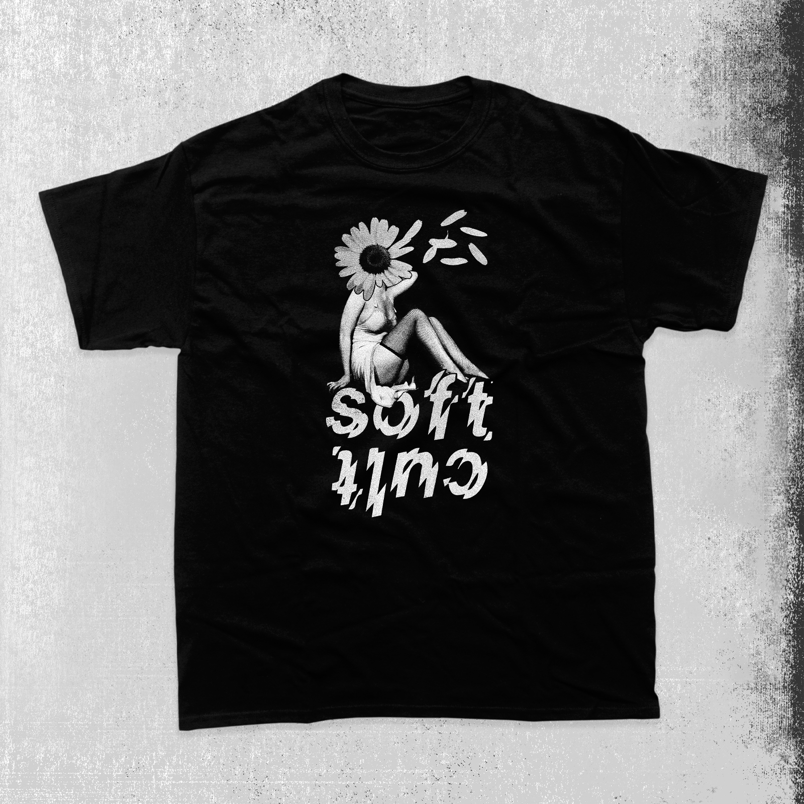 Softcult - Flower Girl T-Shirt (Black)