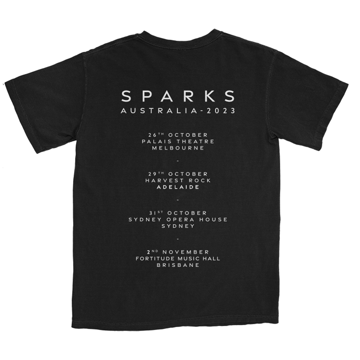 Sparks - Tour T-Shirt