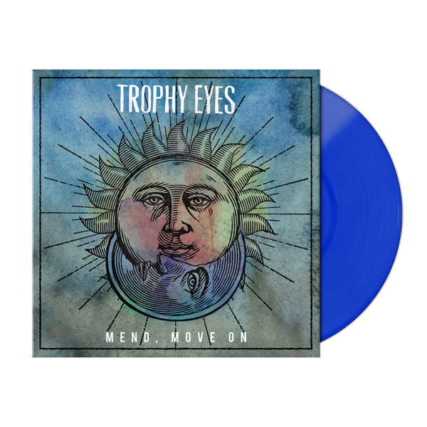 Trophy Eyes - Mend, Move On (Atlantic Blue Vinyl) Signed