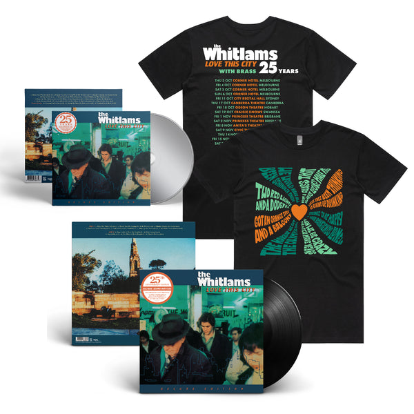 Love This City 25th Anniversary Vinyl + CD + T-Shirt