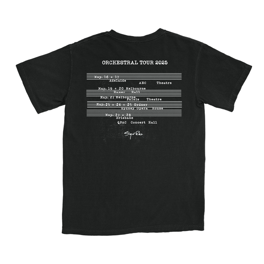 Aus Orchestral Tour T-Shirt (Black)