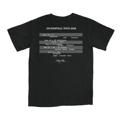 Aus Orchestral Tour T-Shirt (Black)