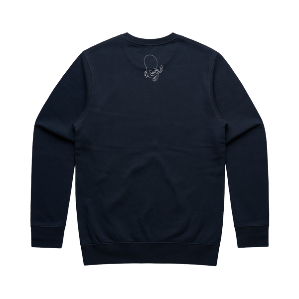 Ágætis Byrjun Crewneck (Navy)