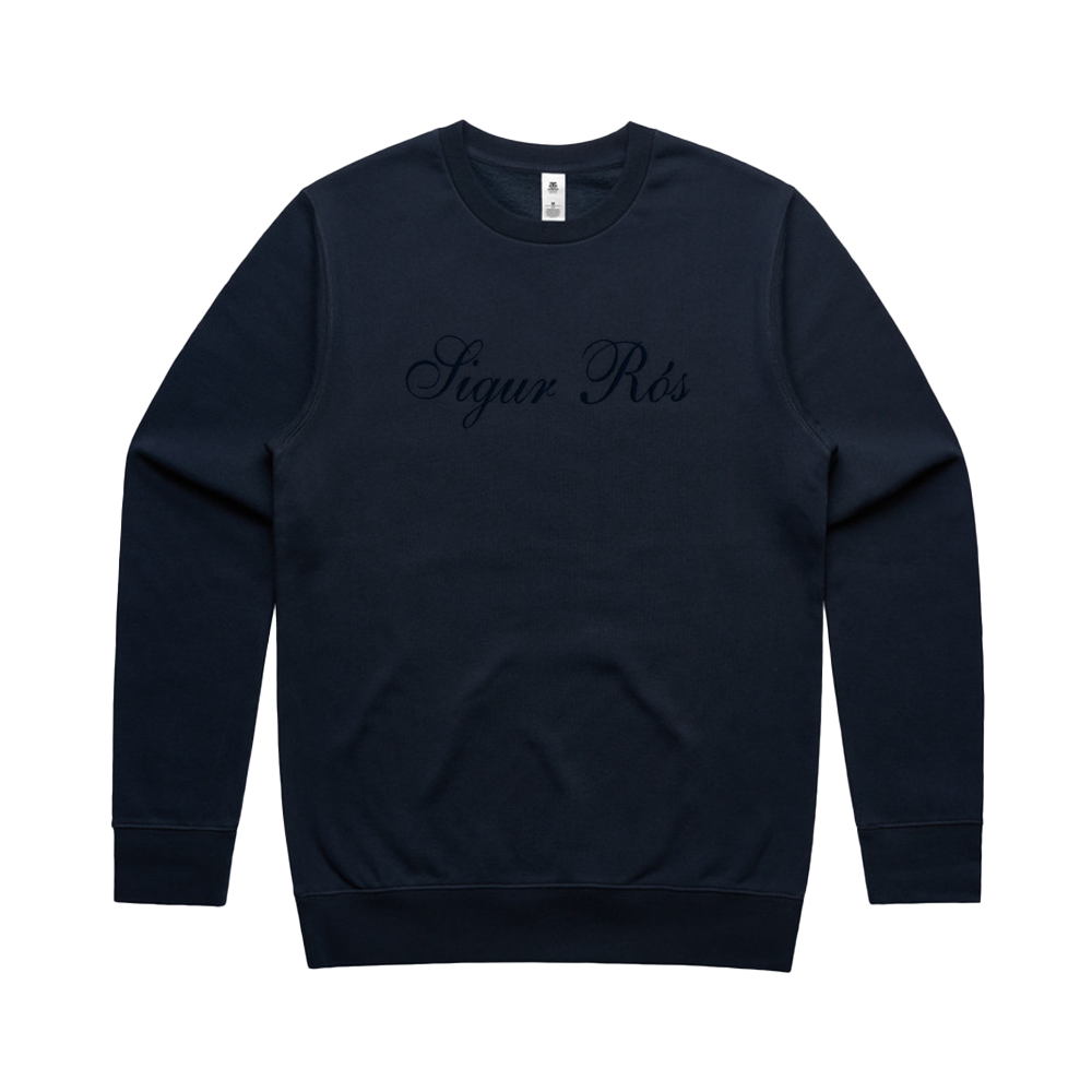 Ágætis Byrjun Crewneck (Navy)